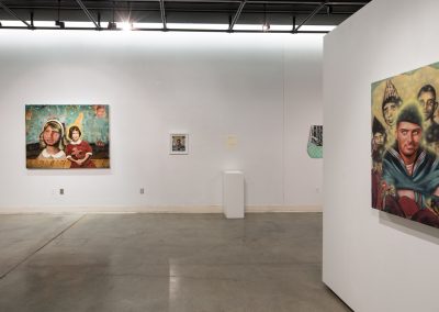 Installation view of Brian Bartlett's Master of Fine Arts exhibition at the Art Lofts Gallery, University of Wisconsin-Madison