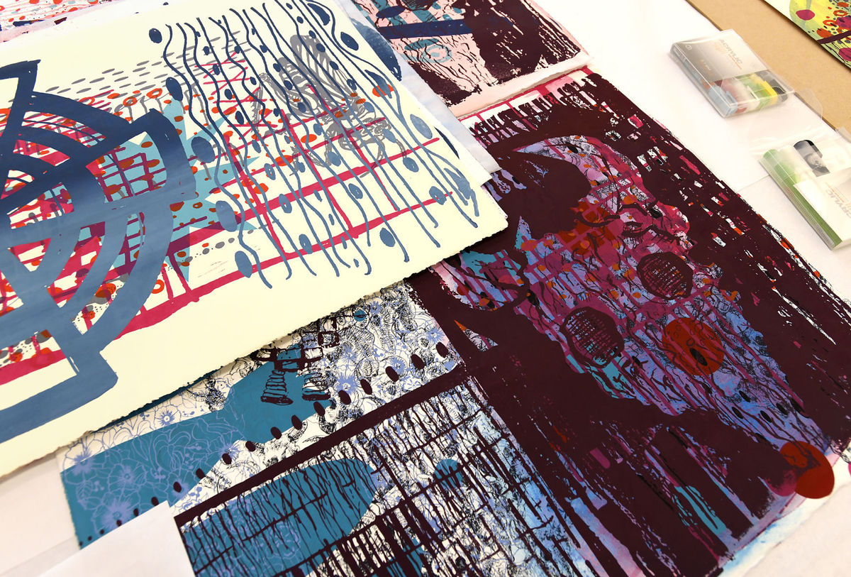Indigenous Printmaker John Hitchcock On Beadwork Versatility Of The 
