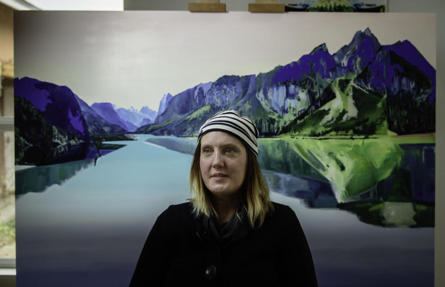 After 10-year design career, painter returns to first love by Kathaleen Roberts