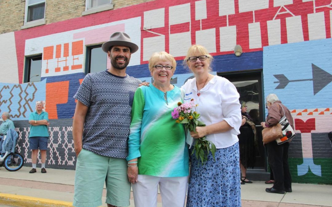 Second Niedecker poetry wall dedicated by Jennifer Eisenbart