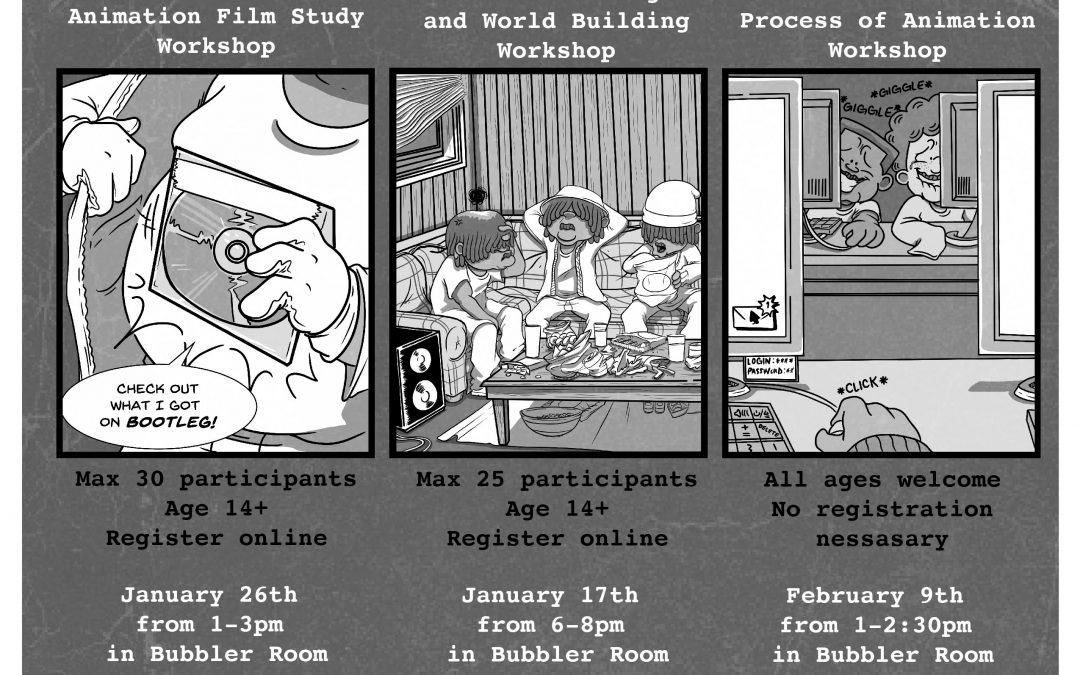 Madison Central Library artist-in-residence exploring emotions, trauma through cartoons by Jaymes Langrehr