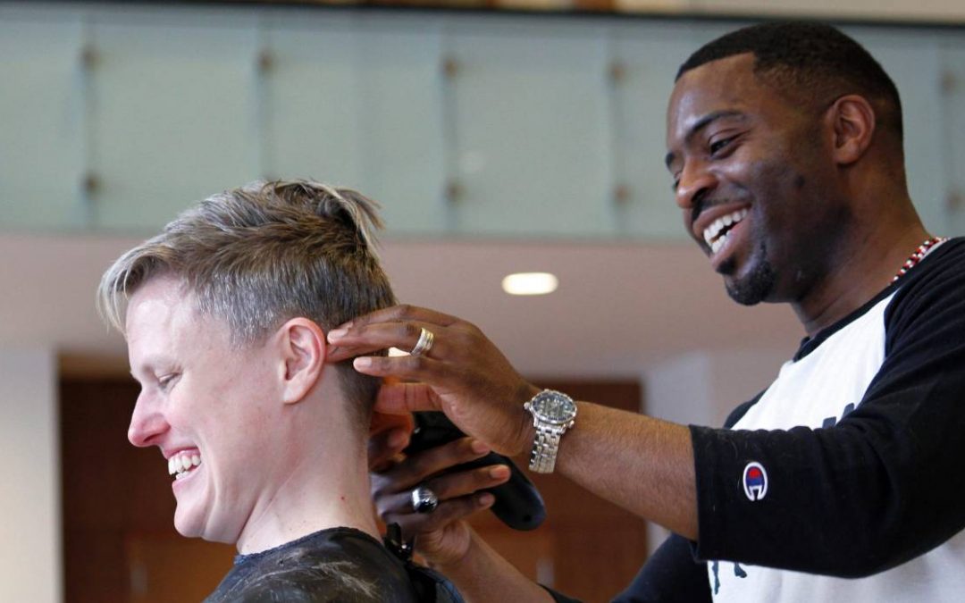 When a haircut becomes performance art by Jeremy Olds