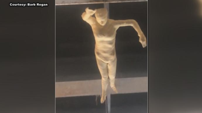 ‘Creepy’ Madison Art Sculpture Draws Attention