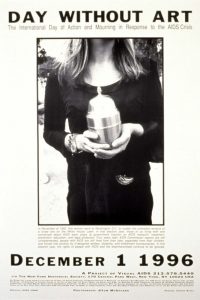 Bearing Witness Day Without Art 1996 poster