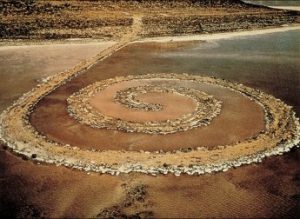 Spiral Jetty, 1970, by Robert Smithson