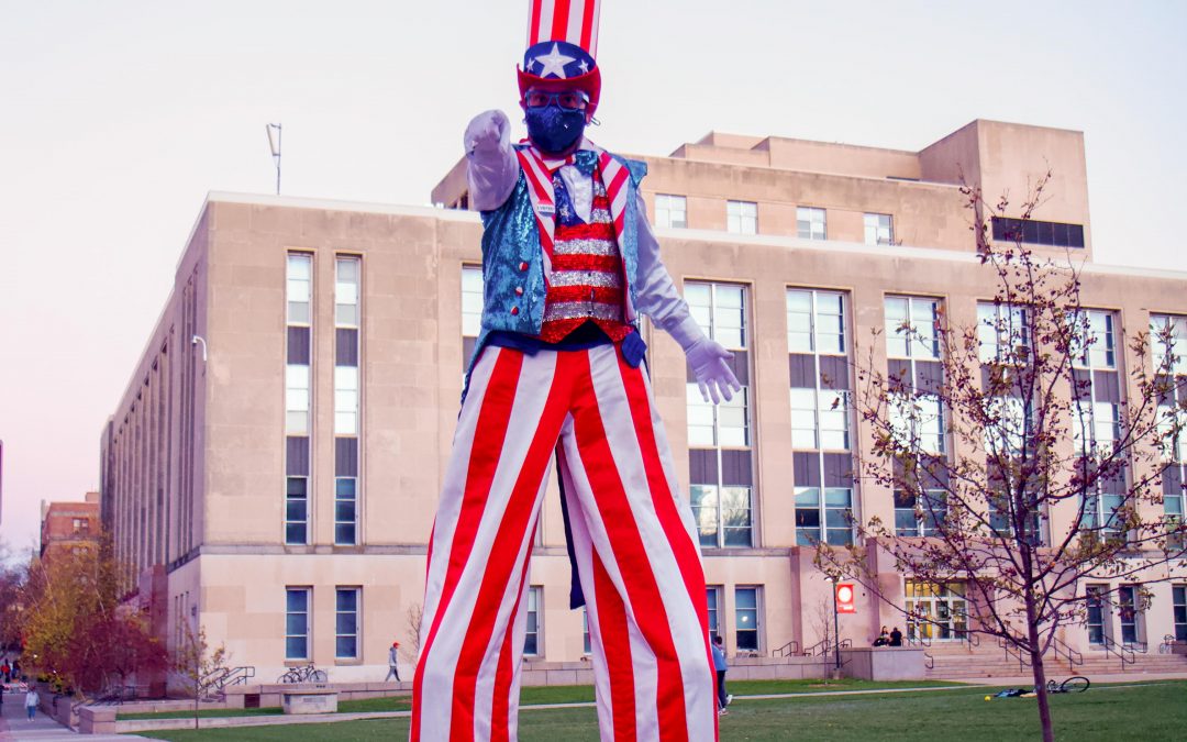 Recap of 2020 election art in Madison by Jackson Walker