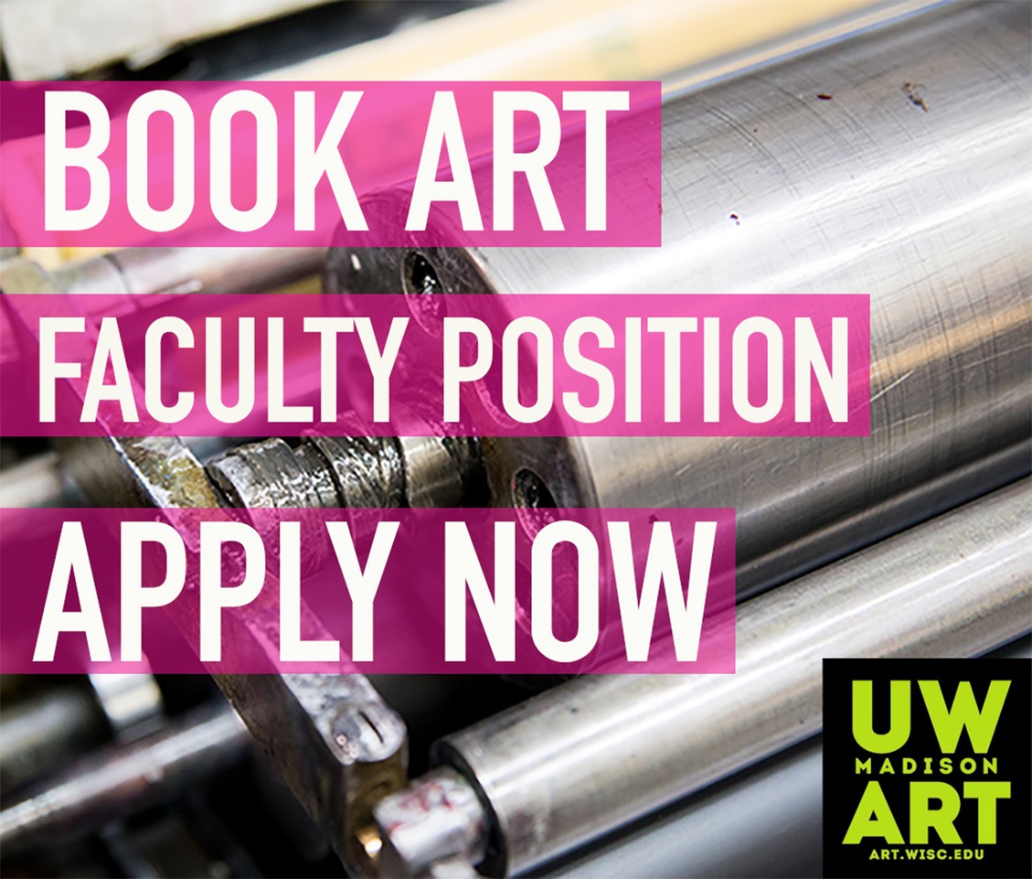 Book Art faculty position header