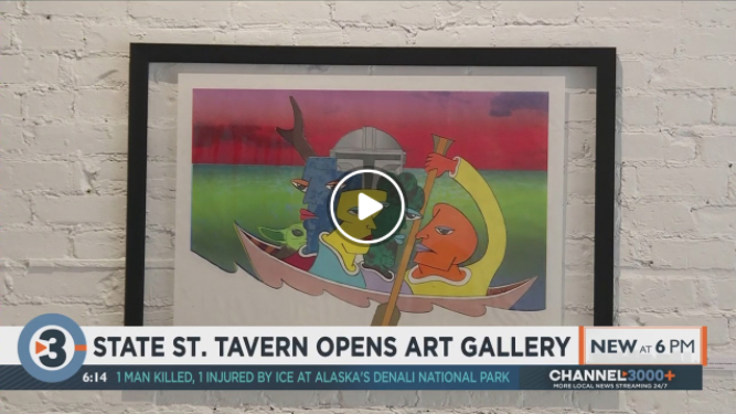 State Street restaurant opens art gallery for local artists by Grace Houdek